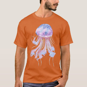 Aquarellblau T-Shirt