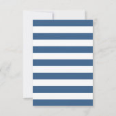 Aquarellblaue Marine niedlicher Wal. Kindergeburts Dankeskarte (Rückseite)