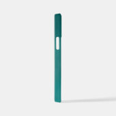 Aquarellblaue Textur iPhone Hülle (Rechte Seite)