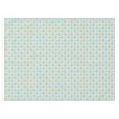 Aquarellblaues Starfish-Muster Tischdecke (Vorderseite (Horizontal))