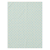 Aquarellblaues Starfish-Muster Tischdecke (Vorderseite)