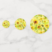 Aquarellblume 2 konfetti (Rückseiten)