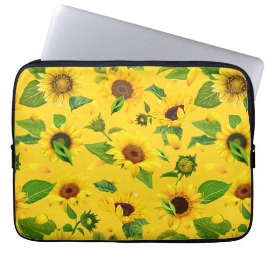 Aquarellblume 3 laptopschutzhülle (Vorderseite)