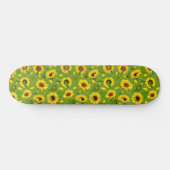 Aquarellblume 4 skateboard (Horizontal)
