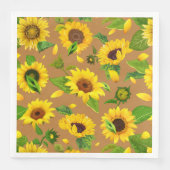 Aquarellblume 5 serviette (Vorderseite)