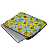 Aquarellblume 6 laptopschutzhülle (Vorne Knopf)