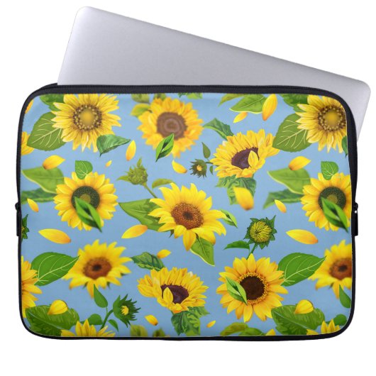 Aquarellblume 6 laptopschutzhülle (Vorderseite)