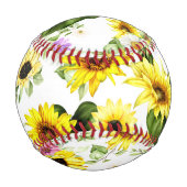 Aquarellblume 7 baseball (Rückseite)