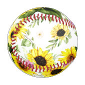 Aquarellblume 7 baseball (Vorderseite Links)