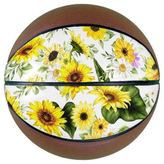 Aquarellblume 7 basketball (Vorderseite)