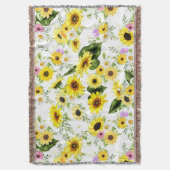 Aquarellblume 7 decke (Vorderseite Vertikal)