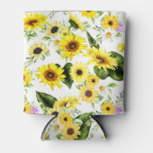 Aquarellblume 7 dosenkühler (Vorderseite)