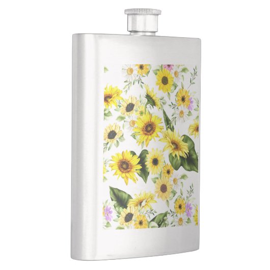 Aquarellblume 7 flachmann (Rechts)