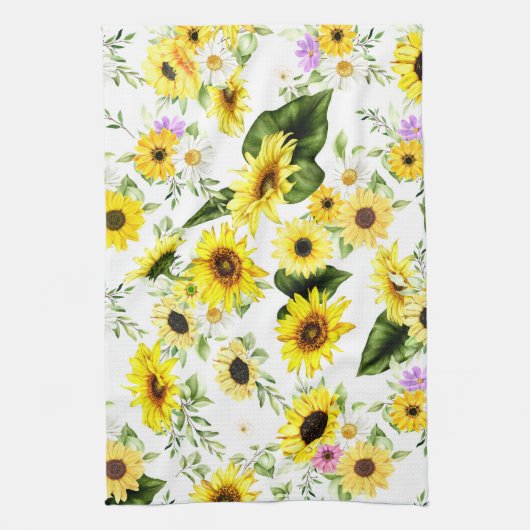 Aquarellblume 7 geschirrtuch (Vertikal)