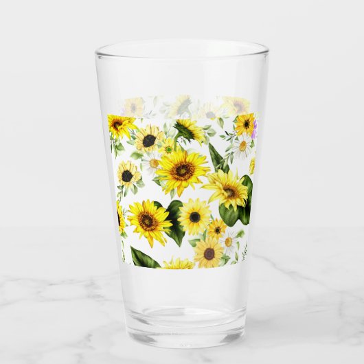 Aquarellblume 7 glas (Rückseite)