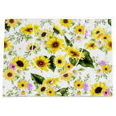 Aquarellblume 7 große geschenktüte (Vorderseite)