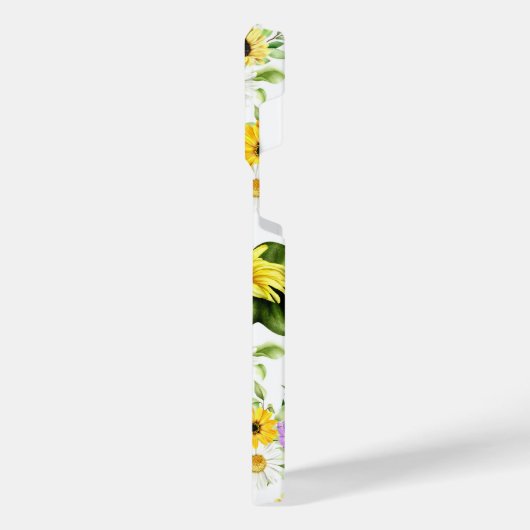 Aquarellblume 7 iPhone hülle (Linke Seite)