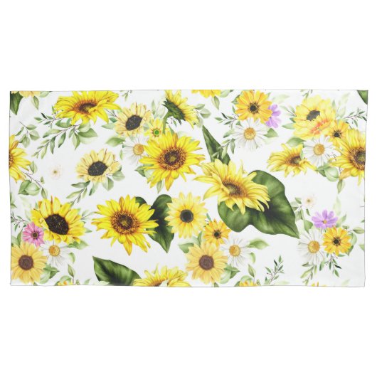 Aquarellblume 7 kissenbezug (Vorderseite)