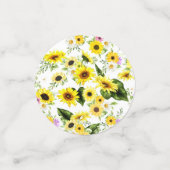 Aquarellblume 7 konfetti (Klein Vorderseite)