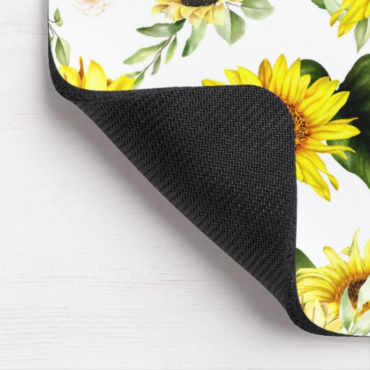 Aquarellblume 7 mousepad (Ecke)