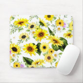 Aquarellblume 7 mousepad (Mit Mouse)