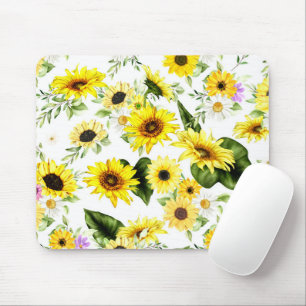 Aquarellblume 7 mousepad