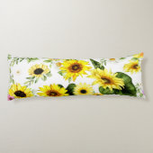 Aquarellblume 7 seitenschläferkissen (Rückseite)