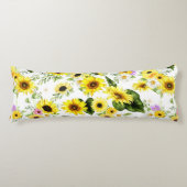 Aquarellblume 7 seitenschläferkissen (Vorderseite)