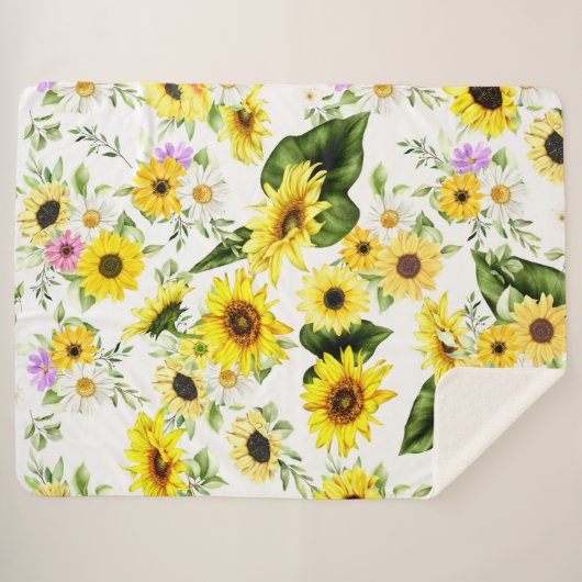 Aquarellblume 7 sherpadecke (Vorderseite (Horizontal))