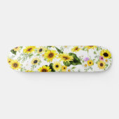 Aquarellblume 7 skateboard (Horizontal)