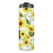Aquarellblume 7 thermosbecher (Vorderseite)