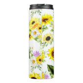 Aquarellblume 7 thermosbecher (Rückseite)