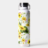 Aquarellblume 7 trinkflasche (Rückseite)