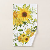 Aquarellblume 8 badhandtuch set (Handtuch)