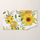 Aquarellblume 8 badhandtuch set (Handtuch)