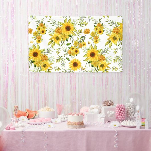Aquarellblume 8 banner (Party)
