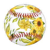 Aquarellblume 8 baseball (Rückseite)