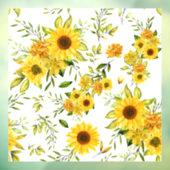 Aquarellblume 8 fensteraufkleber (Blatt 3)