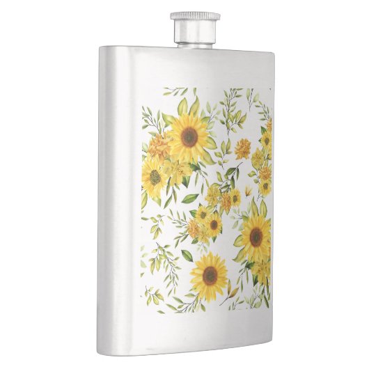 Aquarellblume 8 flachmann (Rechts)