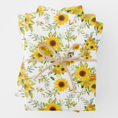 Aquarellblume 8 geschenkpapier set (Beispiel)