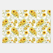 Aquarellblume 8 geschenkpapier set (Vorderseite)