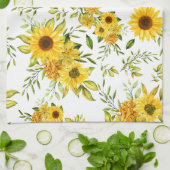 Aquarellblume 8 geschirrtuch (Gefaltet)