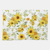 Aquarellblume 8 geschirrtuch (Horizontal)