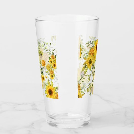 Aquarellblume 8 glas (Links)