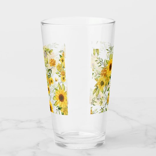 Aquarellblume 8 glas (Rechts)