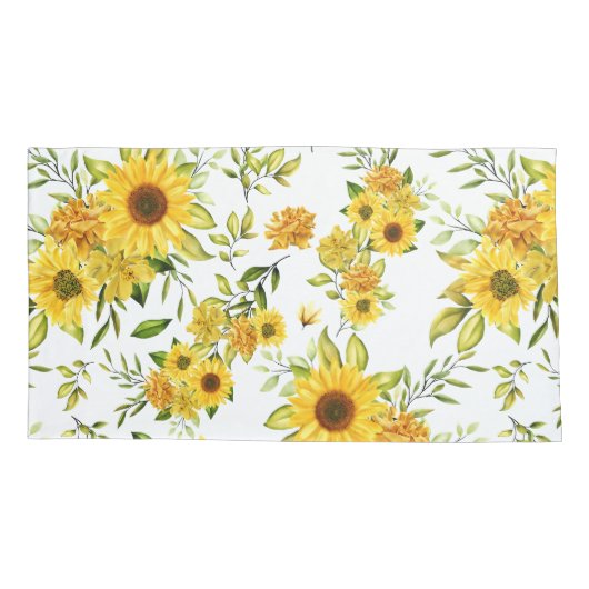 Aquarellblume 8 kissenbezug (Rückseite)