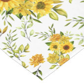 Aquarellblume 8 kurzer tischläufer (Ecke)