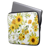 Aquarellblume 8 laptopschutzhülle (Vorderseite Links)