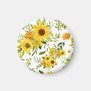 Aquarellblume 8 magnet