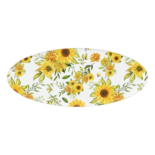Aquarellblume 8 namenschild (Vorderseite)